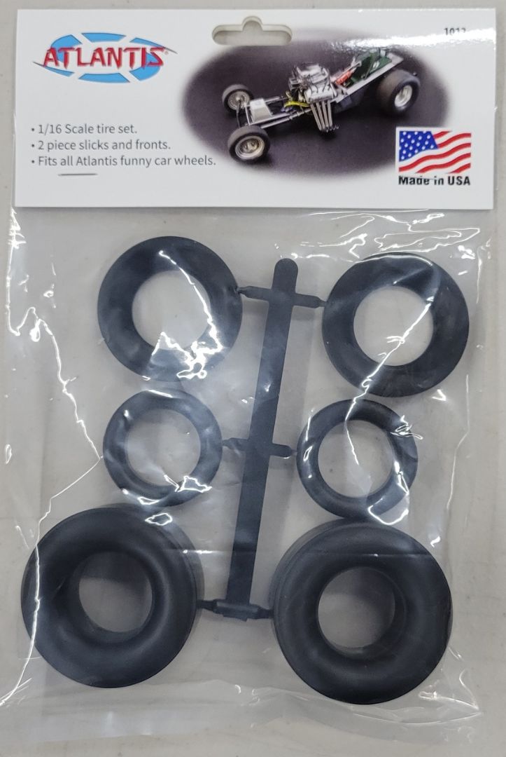 Atlantis 1/16th Funny Car Tire Set (4) - Click Image to Close