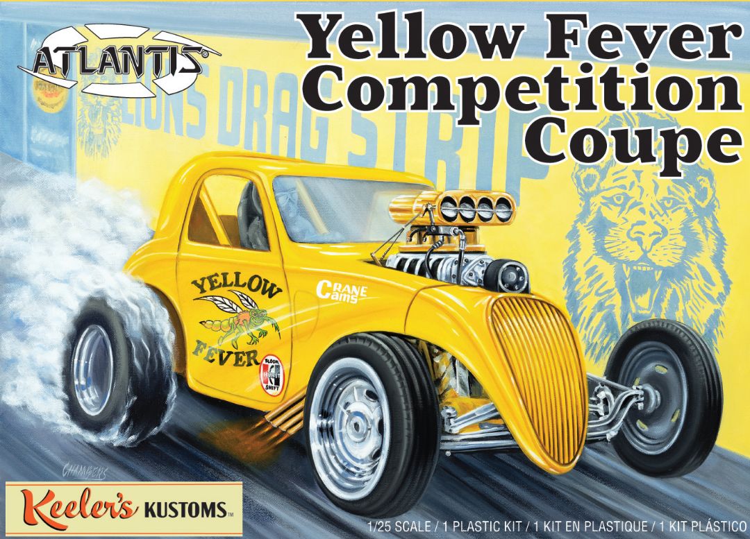 Atlantis Yellow Fever Competition Coupe Keelers Kustoms - Click Image to Close