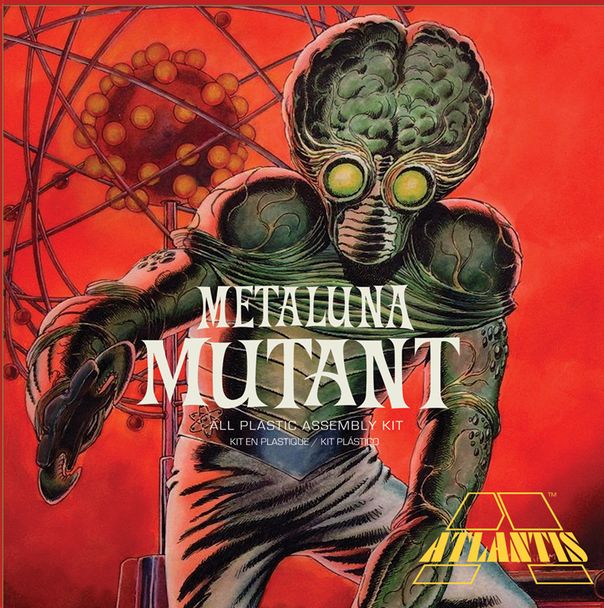 Atlantis Metaluna Mutant Monster with Base