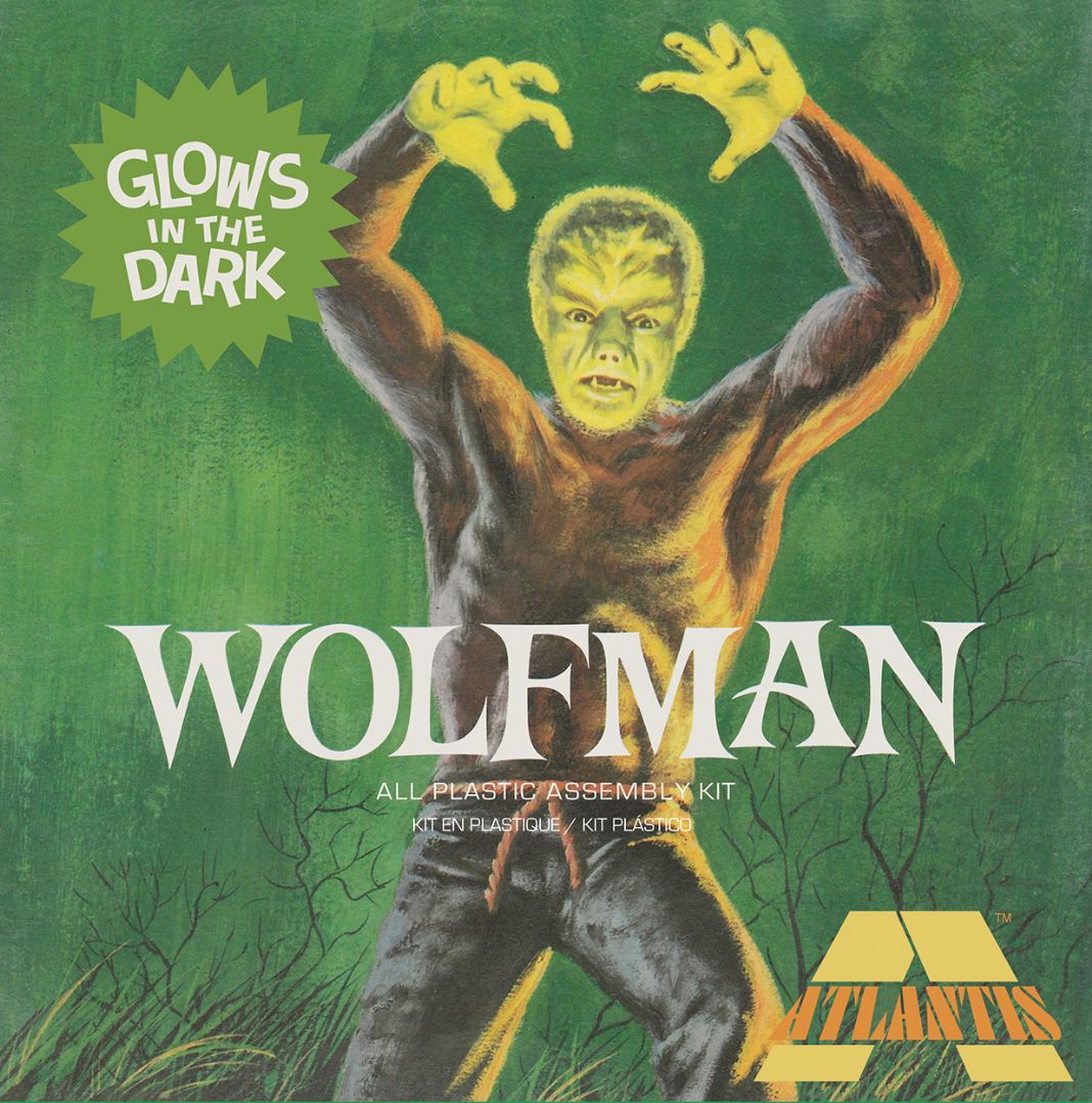 Atlantis Lon Chaney Jr. The Wolfman Glow Limited Edition - Click Image to Close