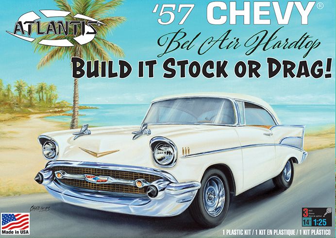 Atlantis 1957 Chevy Bel Air Stock/Drag - Click Image to Close