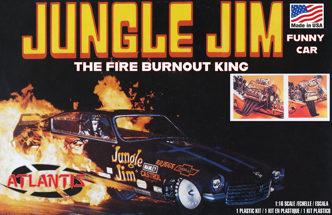 Atlantis Jungle Jim Vega Funny Car - Click Image to Close