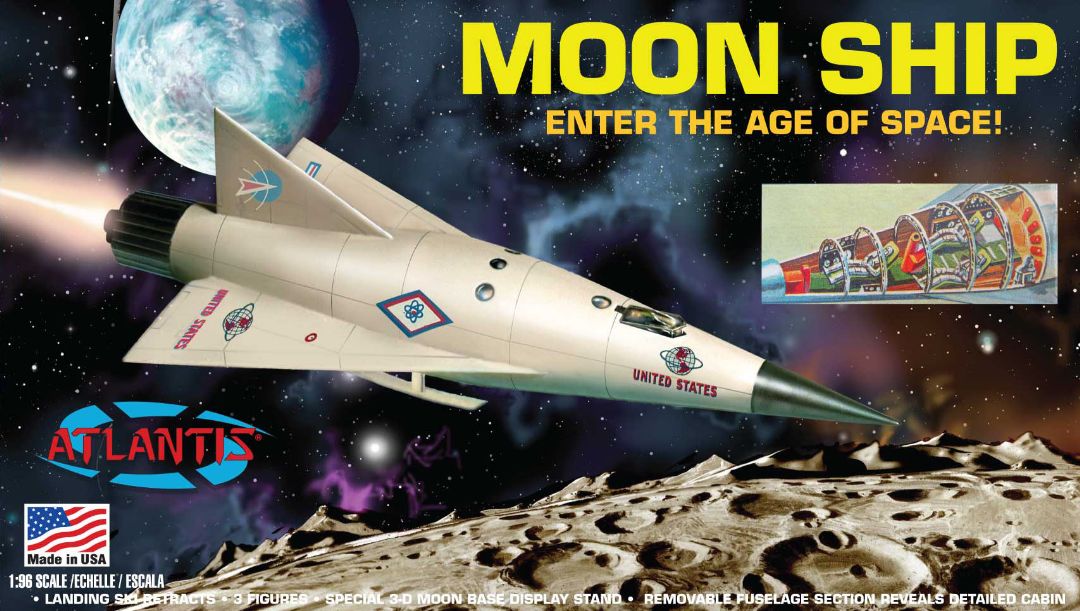 Atlantis Moonship Spacecraft