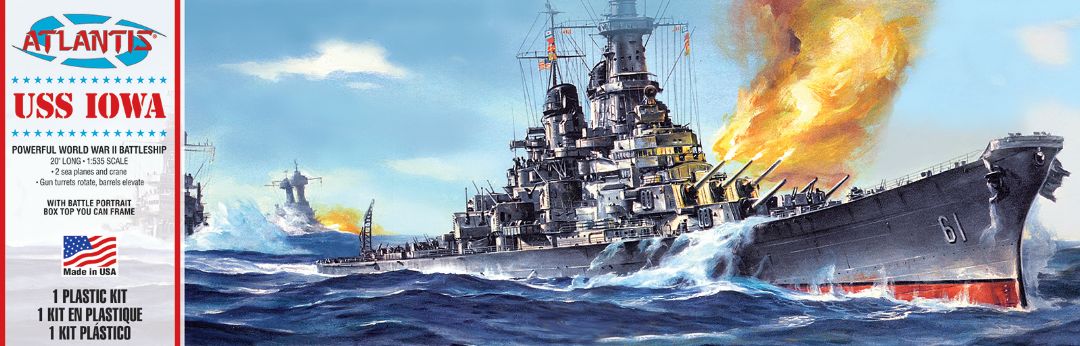 Atlantis USS Iowa BB-61 Battleship - Click Image to Close