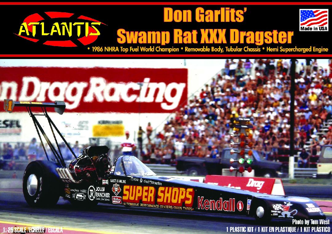 Atlantis 1/25 Don Garlits Swamp Rat XXX Dragster