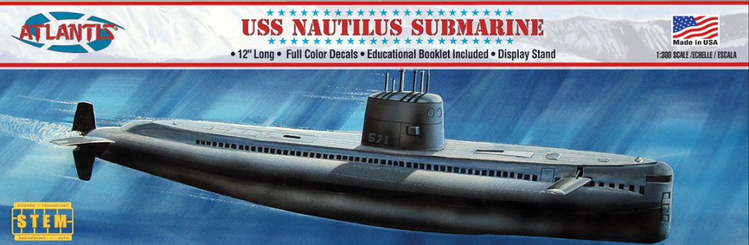 Atlantis SSN 571 Nautilus Submarine