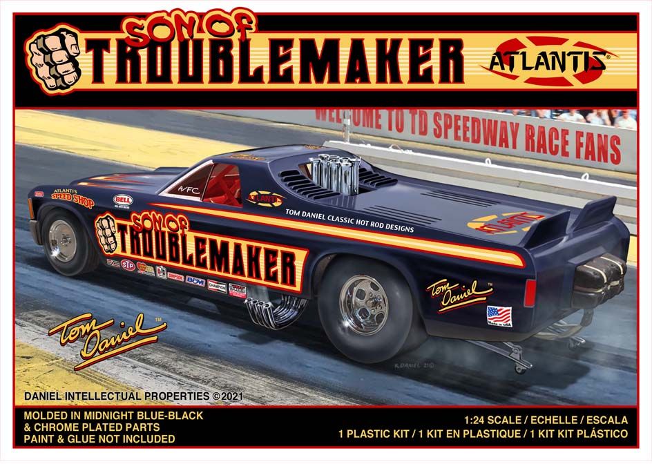 Atlantis Son of Troublemaker Chevy El Camino Funny Car