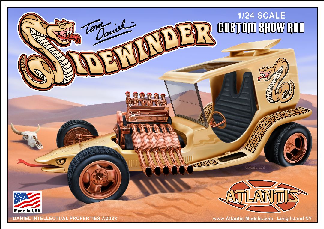 Atlantis 1/24 Tom Daniel Sidewinder Custom Show Rod