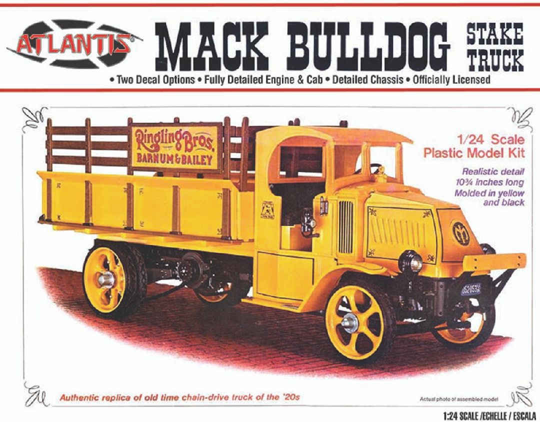 Atlantis 1/24 1926 Mack Bulldog Stake Truck - Click Image to Close