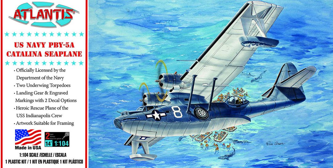 Atlantis PBY-5A US Navy Catalina Seaplane US Navy - Click Image to Close