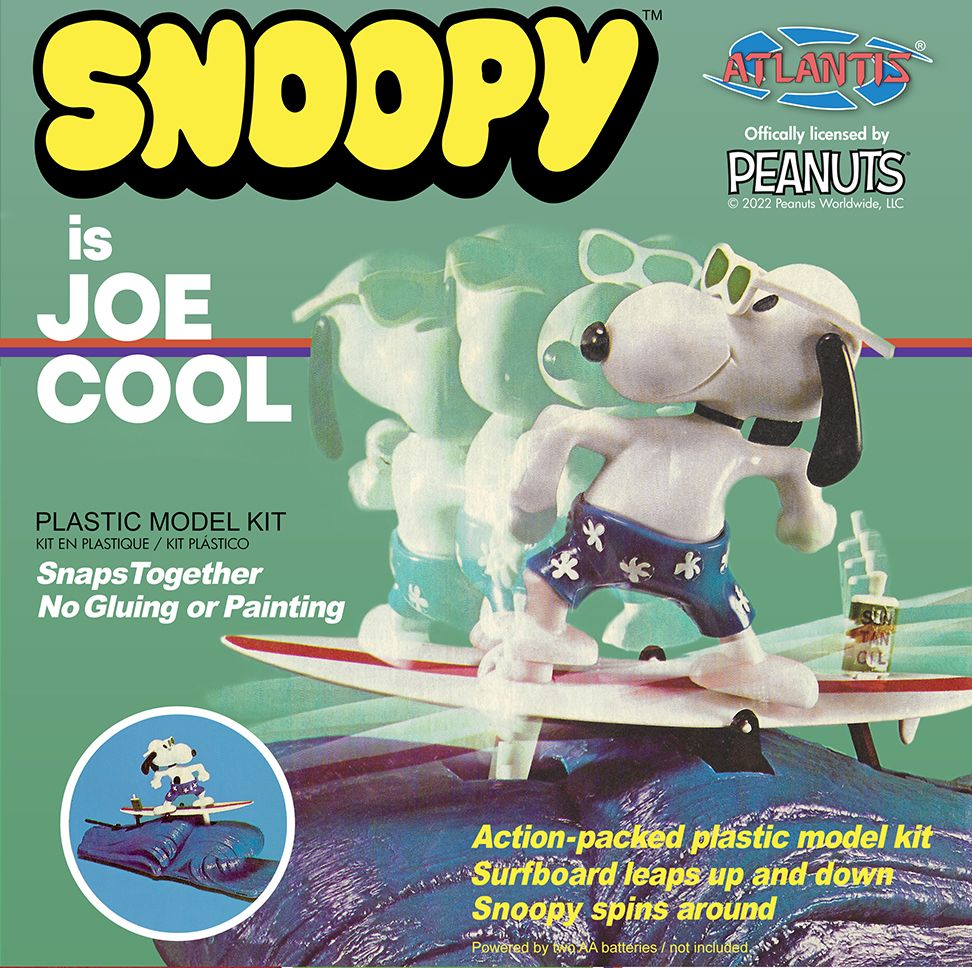 Atlantis Snoopy Joe Cool Surfing - Click Image to Close