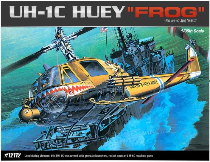 Academy 1/35 U.S. ARMY UH-1C "FROG" - Click Image to Close