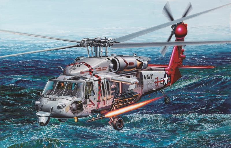 Academy 1/35 MH-60S HSC-9 "Tridents" - Click Image to Close