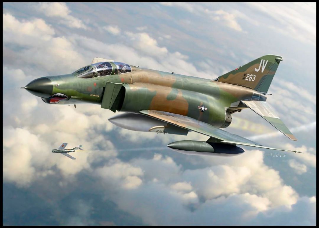 Academy 1/32 USAF F-4E "Vietnam War“