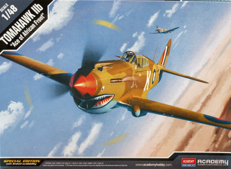 Academy 1/48 TOMAHAWK IIB "ACE OF AFRICAN FRONT" :LE - Click Image to Close