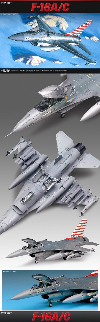 Academy 1/48 F-16A/C - Click Image to Close