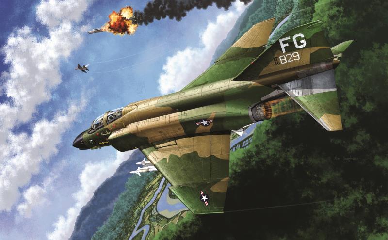 Academy 1/48 F-4C "VIETNAMESE WAR" - Click Image to Close