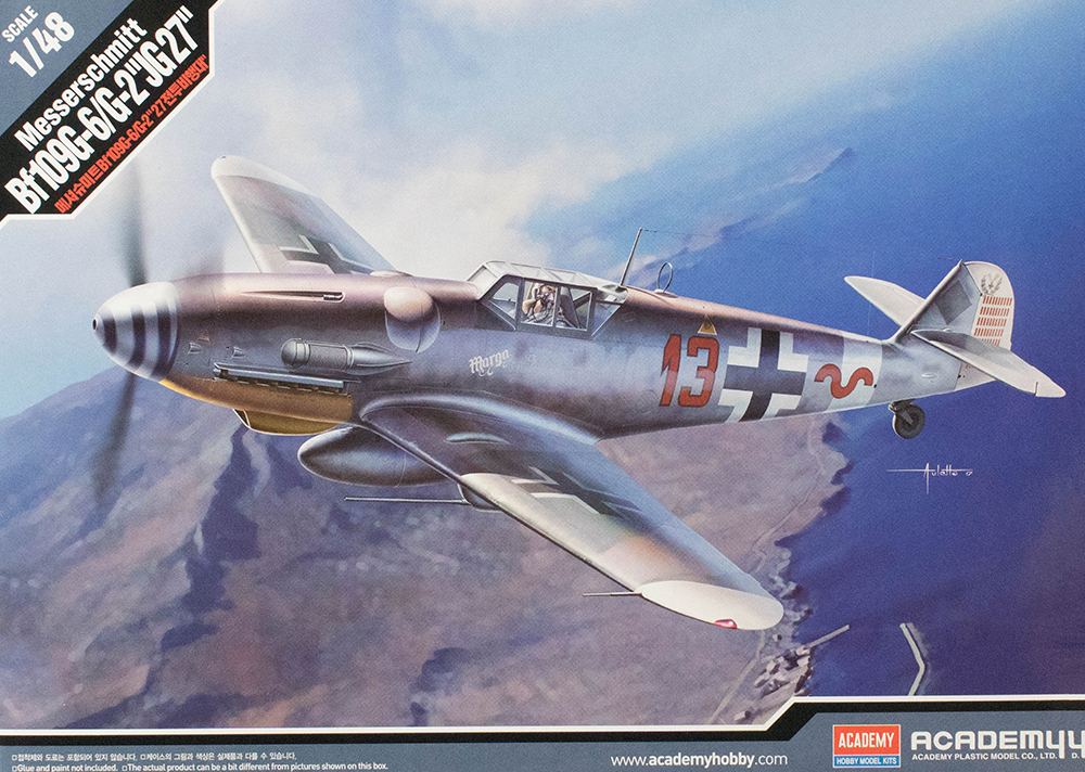 Academy 1/48 Messerschmitt Bf109G-6/G-2 "JG 27" - Click Image to Close