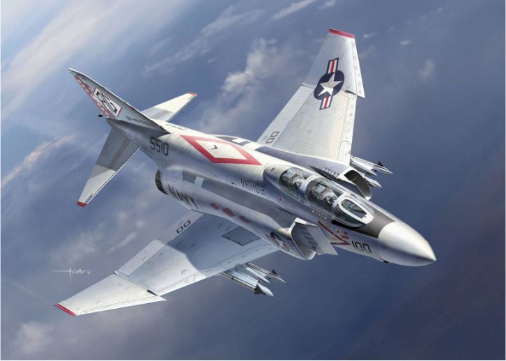 Academy 1/48 USN F-4J VF-102 Diamondbacks