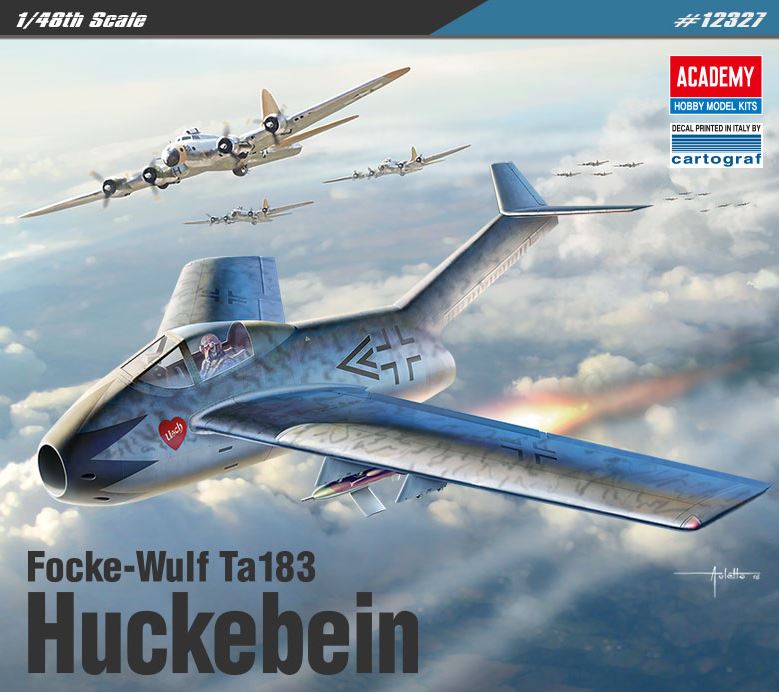 Academy 1/48 Focke-Wulf Ta183 Huckebein