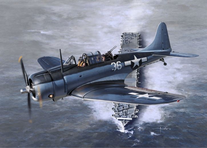 Academy 1/48 USN SBD-5 "Battle of the Philippine Sea"