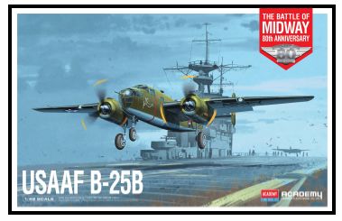 Academy 1/48 USAAF B-25B Doolittle Raid - Click Image to Close