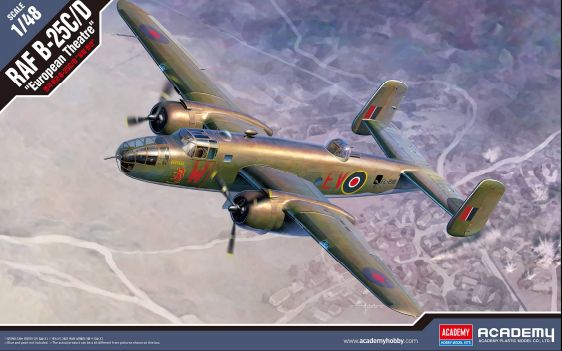 Academy 1/48 RAF B-25C/D "European Theatre“