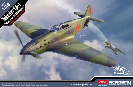 Academy 1/48 Yakovlev Yak-1 Battle of the Stalin - Click Image to Close