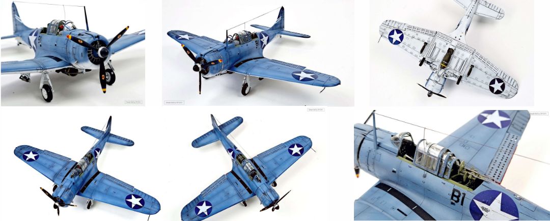 Academy 1/48 USN SBD-3 "Battle of Midway"