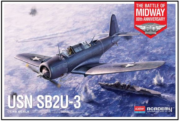 Academy 1/48 USN SB2U-3 "Battle of Midway" 80th Anniversary