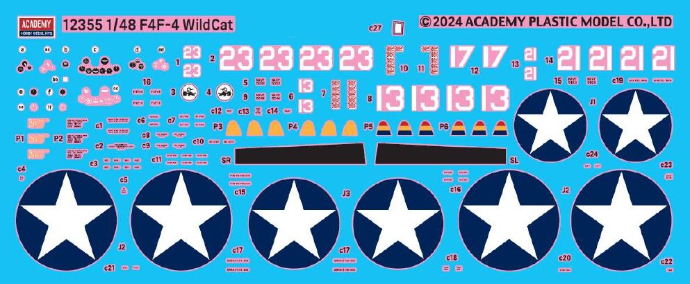 Academy 1/48 USN F4F-4 Wildcat "Battle of Midway"