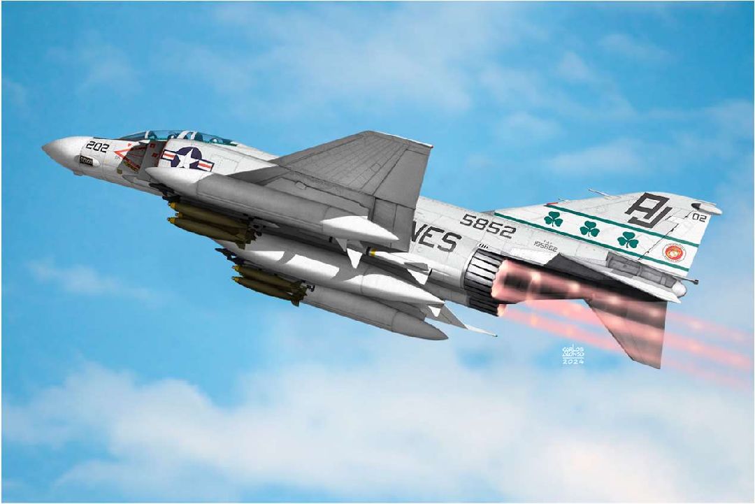 Academy 1/48 USMC F-4J 