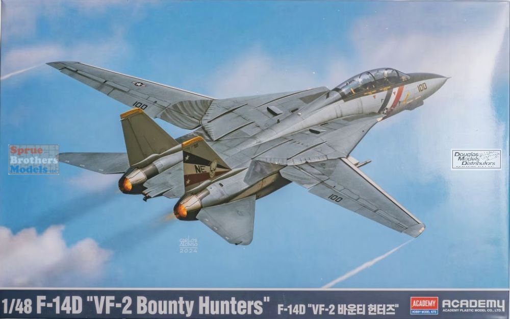 Academy 1/48 F-14D “VF-2 Bounty Hunters”