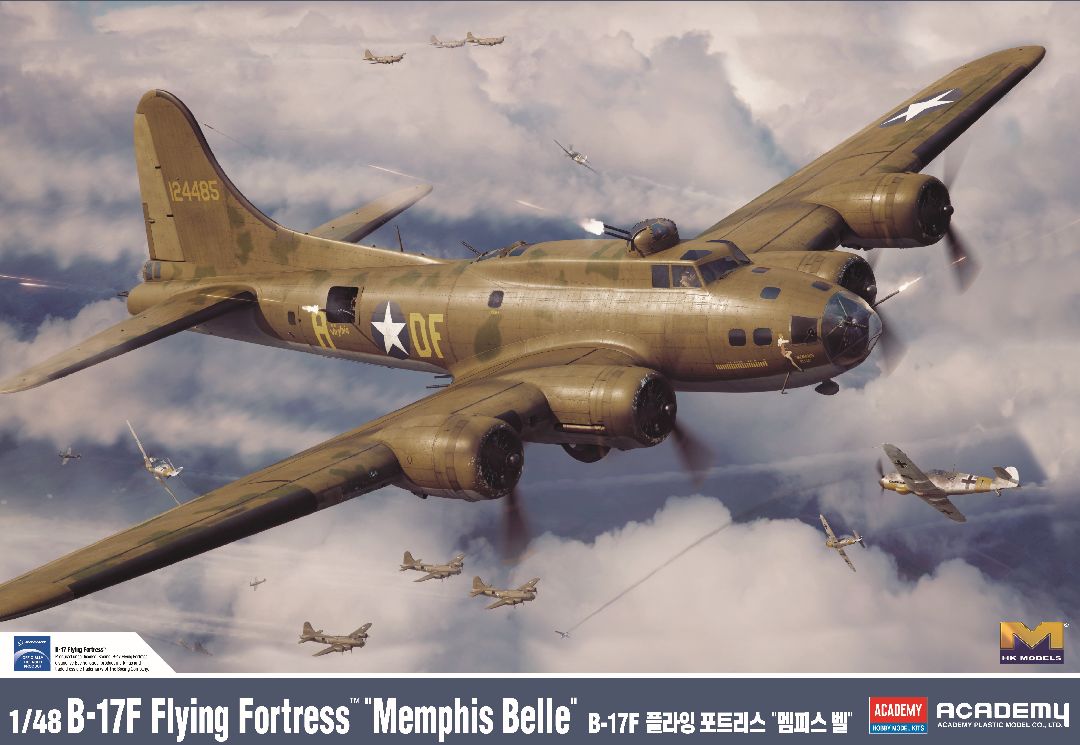 Academy 1/48 B-17F Flying Fortress "Memphis Belle"