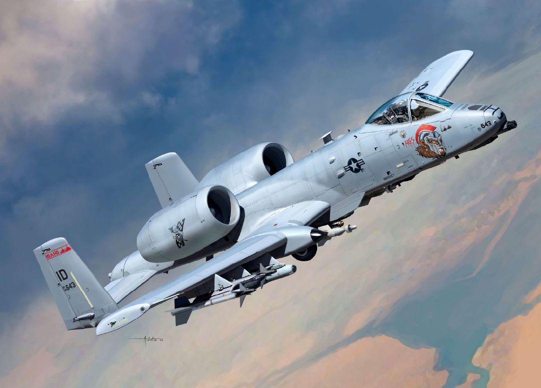 Academy 1/48 A-10C "Nose Art"