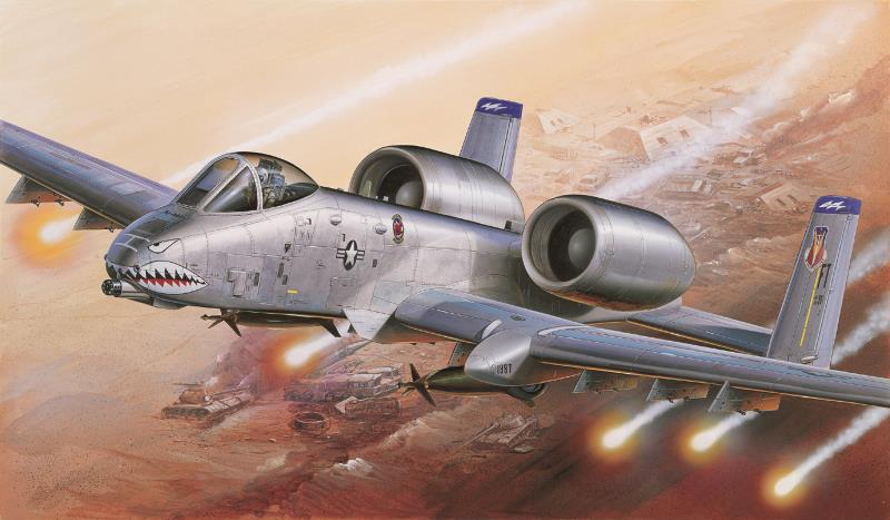 Academy 1/72 A-10A "OPERATION IRAQI FREEDOM" - Click Image to Close