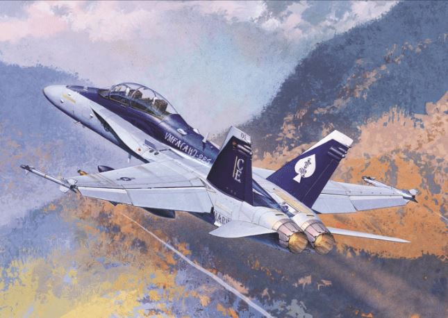 Academy 1/72 F/A 18D HORNET"US MARINES - Reproduction - Click Image to Close