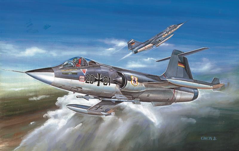 Academy 1/72 F-104G - Click Image to Close