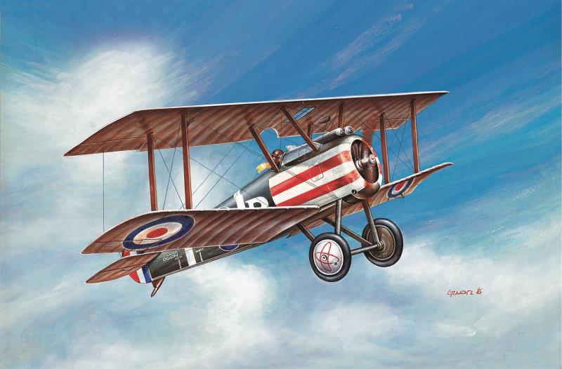 Academy 1/72 SOPWITH CAMEL WWI FIGHTER - Click Image to Close