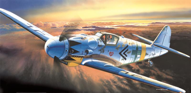 Academy 1/72 MESSERSCHMITT Bf109G-14 - Click Image to Close