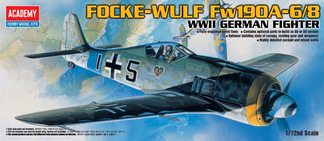 Academy 1/72 FOCKE-WULF FW190A-6/8