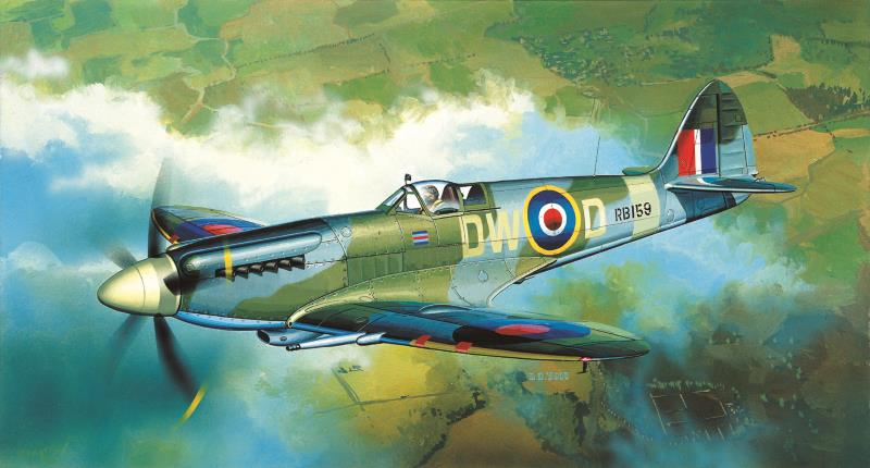 Academy 1/72 SPITFIRE MK.XIVc - Click Image to Close