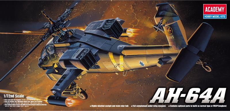 Academy 1/72 AH-64A - Click Image to Close