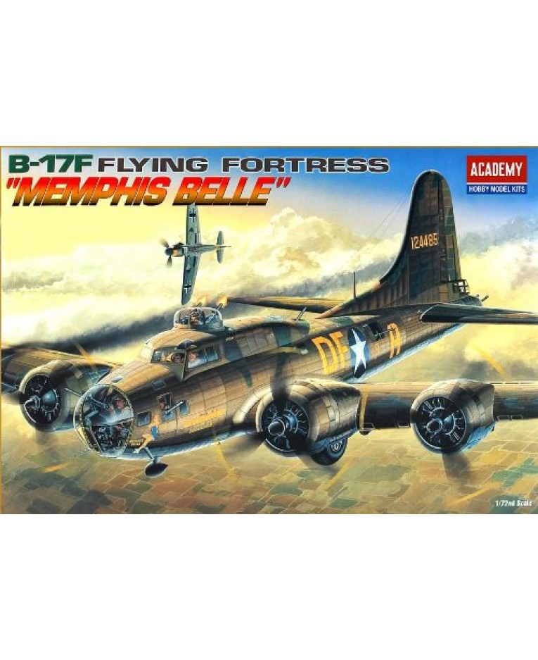 Academy 1/72 B-17F "MEMPHIS BELLE" - Click Image to Close