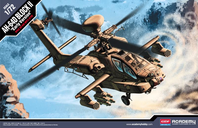 Academy 1/72 AH-64D BLOCK II