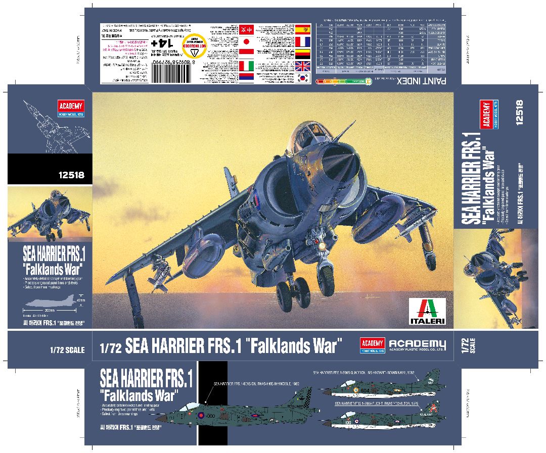 Academy 1/72 FRS. 1 SEA HARRIER