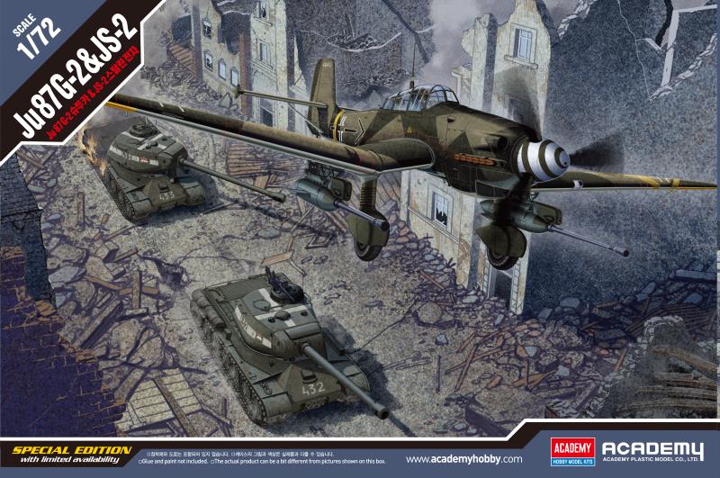 Academy 1/72 Ju 87G-2 & JS-2 LE: