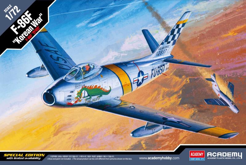 Academy 1/72 F-86F "KOREAN WAR" - Click Image to Close