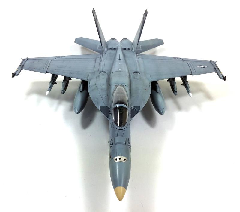 Academy 1/72 USN F/A-18E VFA-143 "PUKIN DOGS"