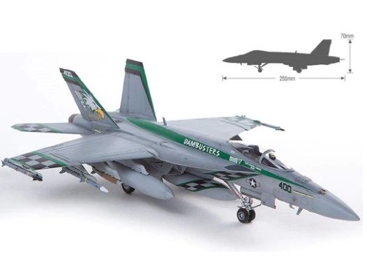 Academy 1/72 USN F/A-18E "VFA-195 Chippy Ho"